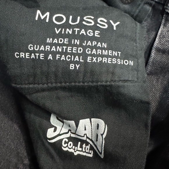 MOUSSY VINTAGE Northville Straight Jean in Black 27 - Picture 9 of 11